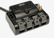 Surge Suppressor Features Rotatable Outlets that Adapt to User Installations